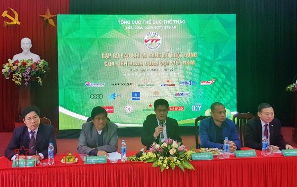 Liên đoàn Quần vợt Việt Nam công bố hệ thống giải đấu năm 2018 ảnh 1